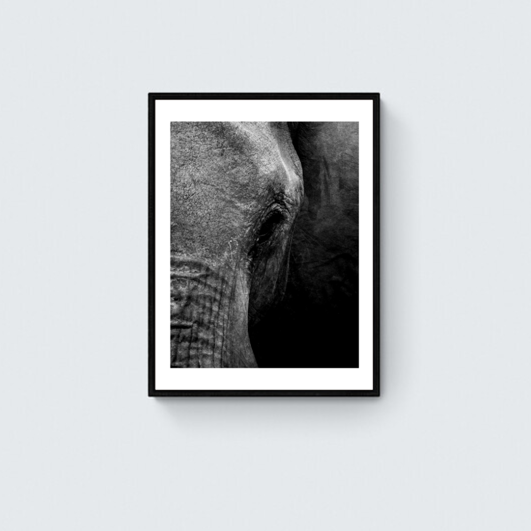 Peering At The Soul Framed Art Print