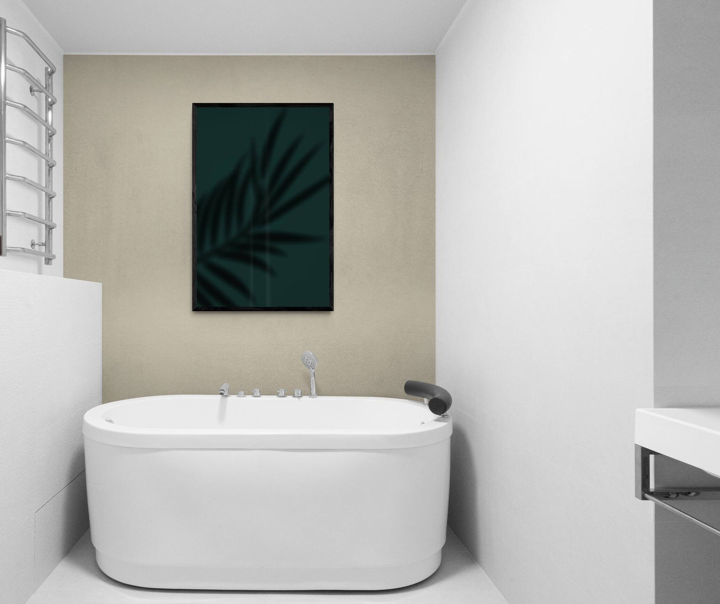 Green Palm #1 Framed Art Print