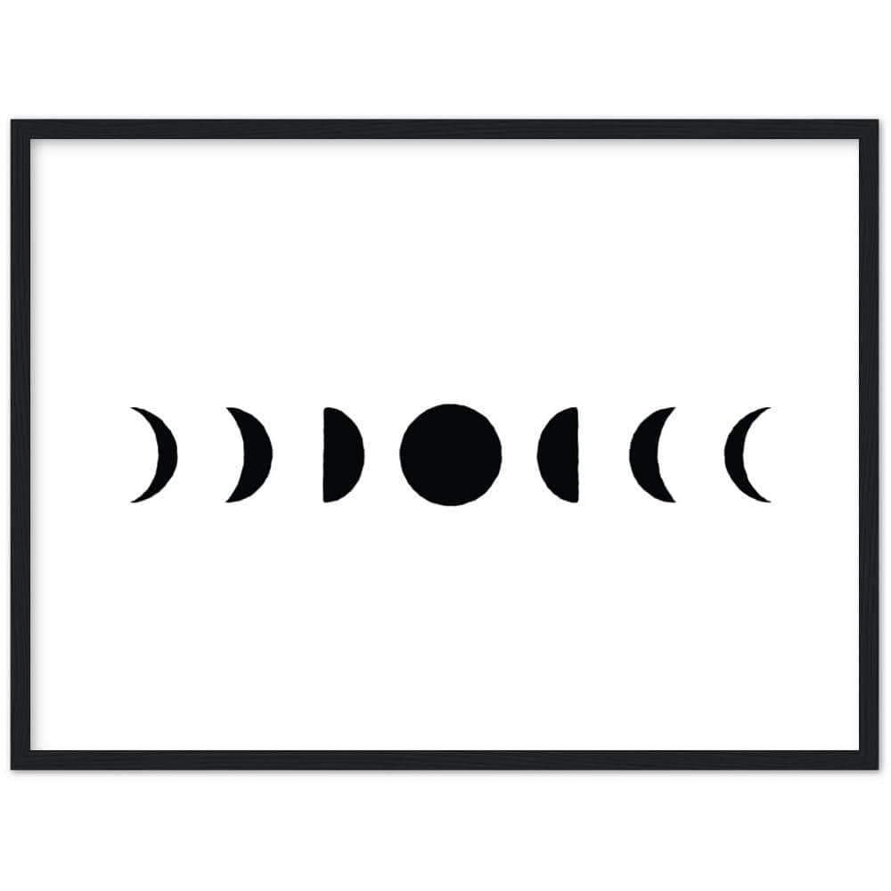 Lunar Life Framed Art Print