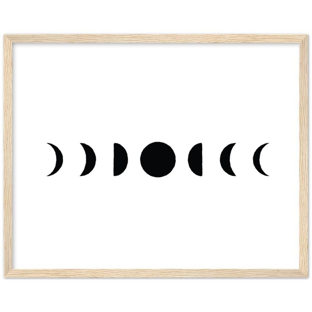 Lunar Life Framed Art Print