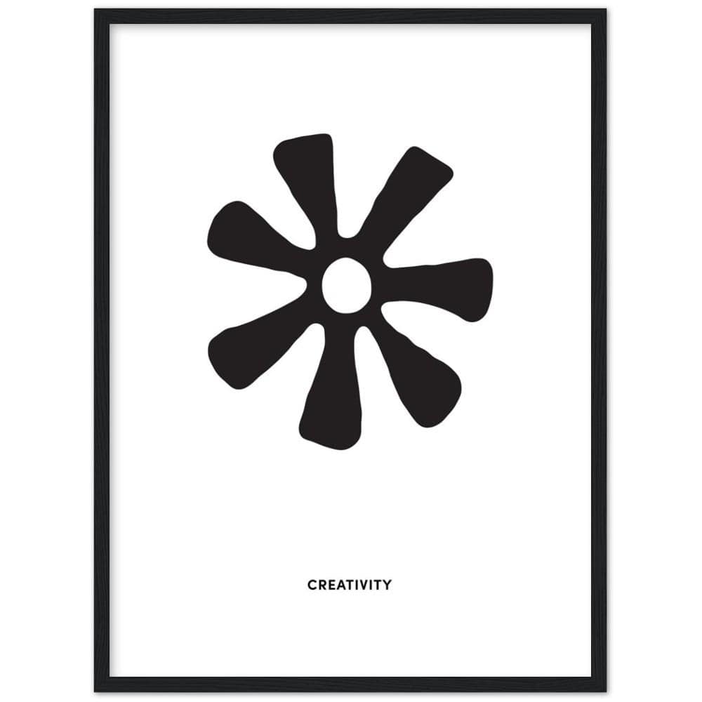 Ananse Ntontan Symbol Framed Art Print