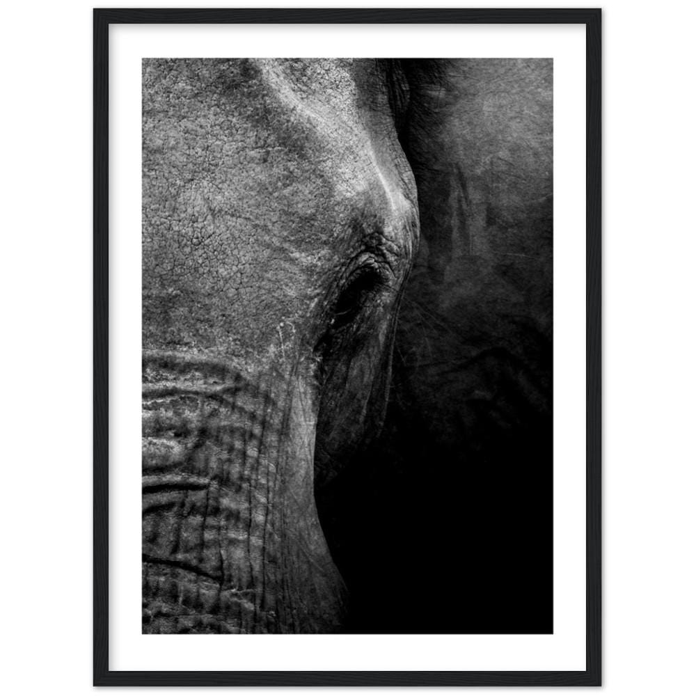 Peering At The Soul Framed Art Print