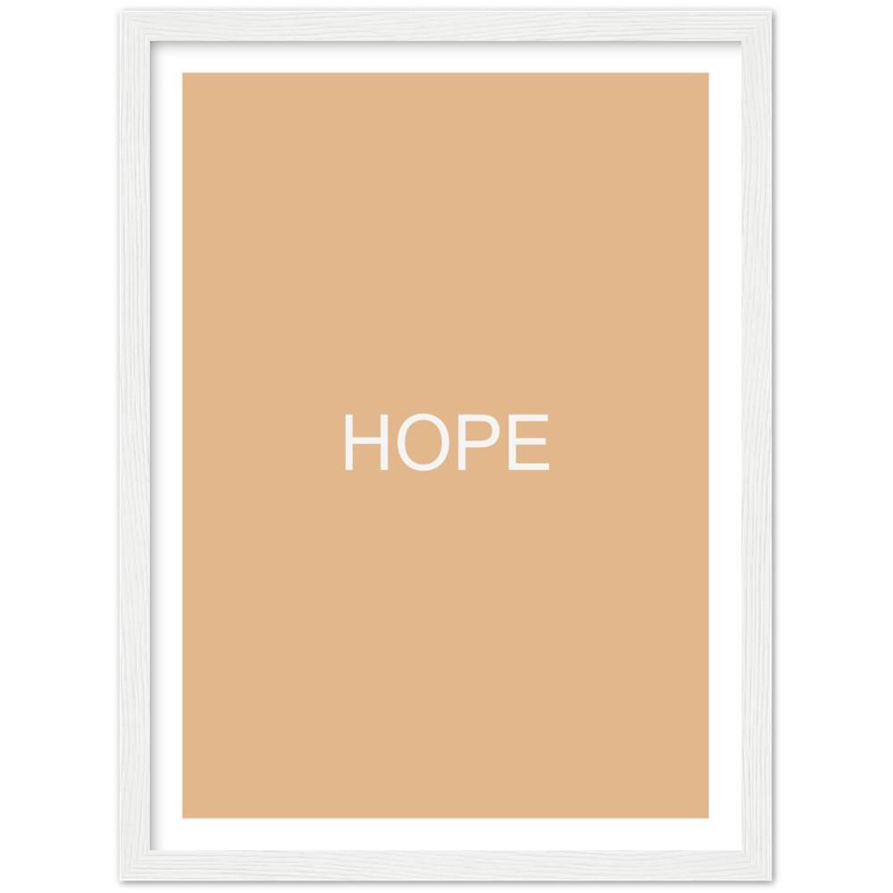 Color Block Poster: Color Burlywood Framed Art Print