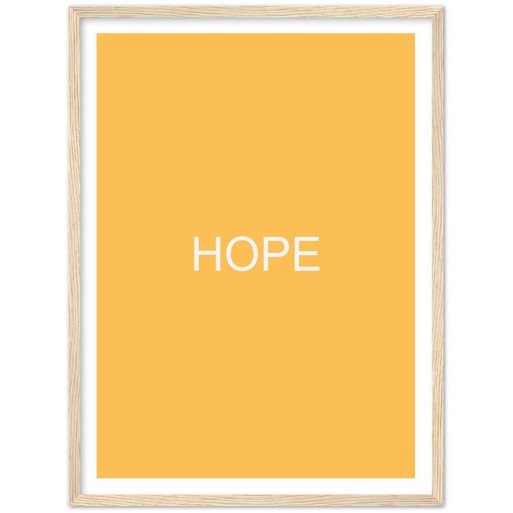 Color Block Poster: Color Maximum Yellow Red Framed Art Print