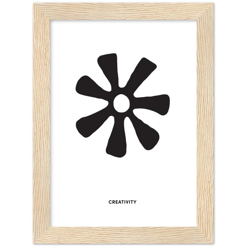 Ananse Ntontan Symbol Framed Art Print
