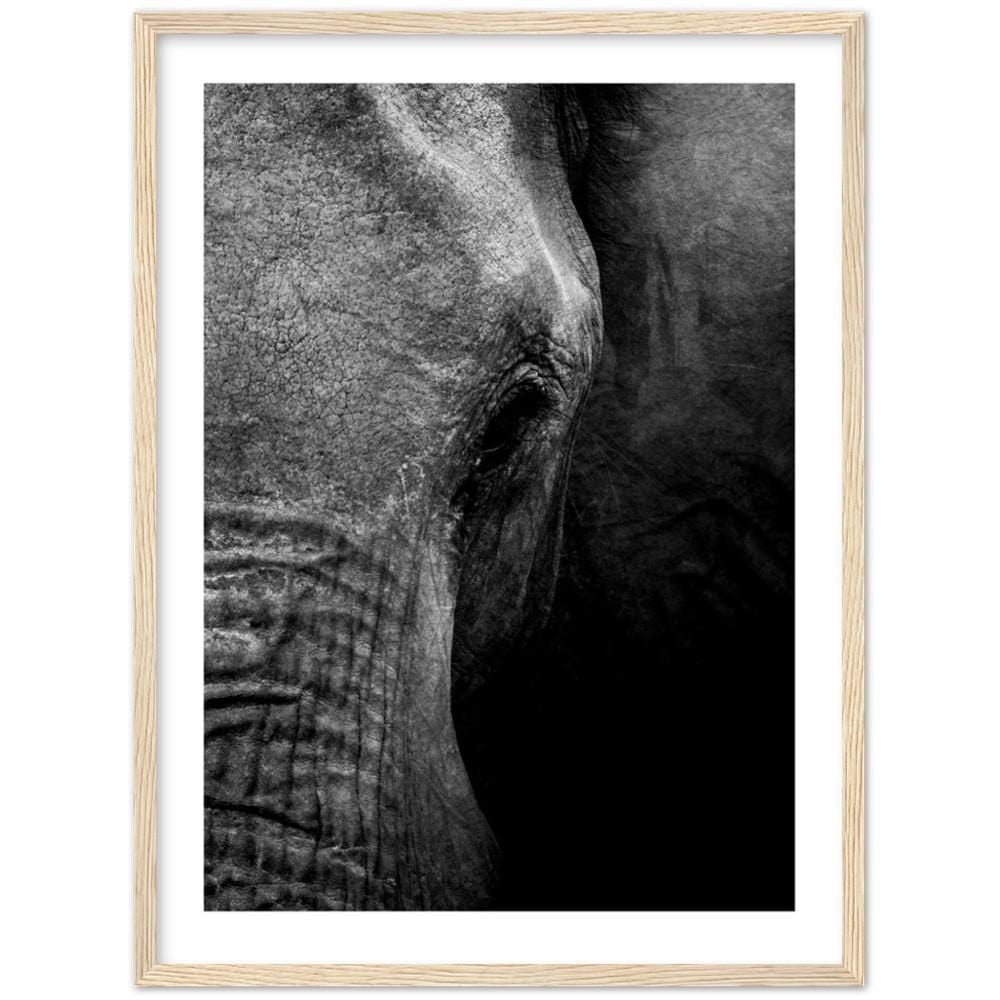 Peering At The Soul Framed Art Print