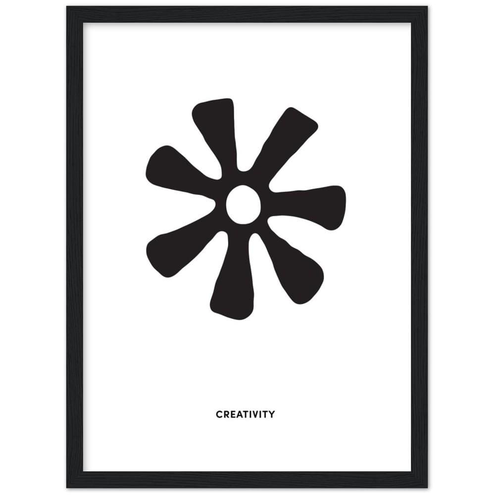Ananse Ntontan Symbol Framed Art Print