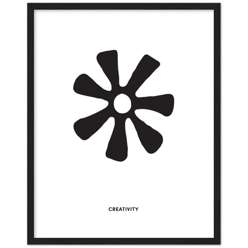 Ananse Ntontan Symbol Framed Art Print