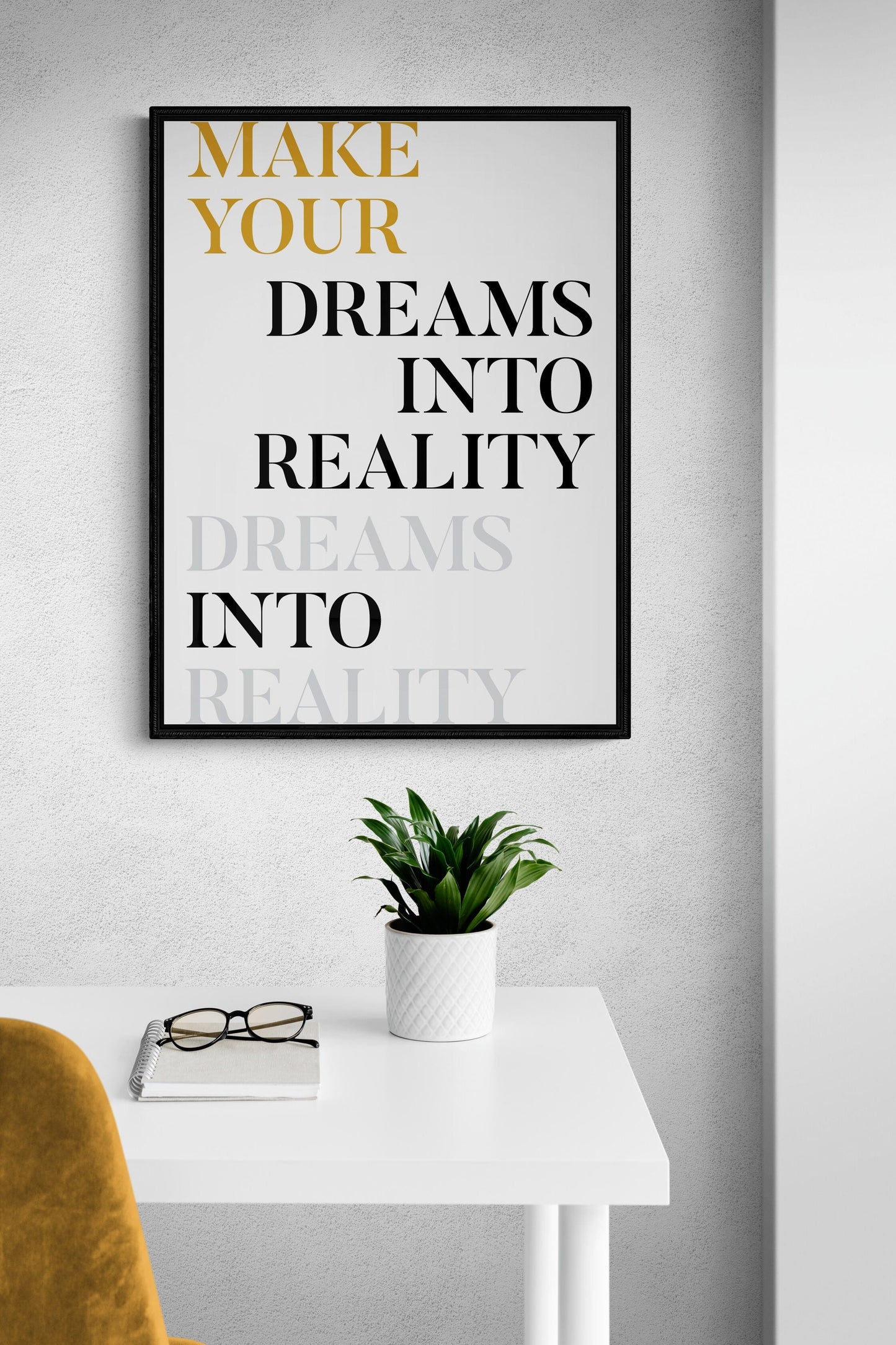 Dreams Into Reality Framed Art Print
