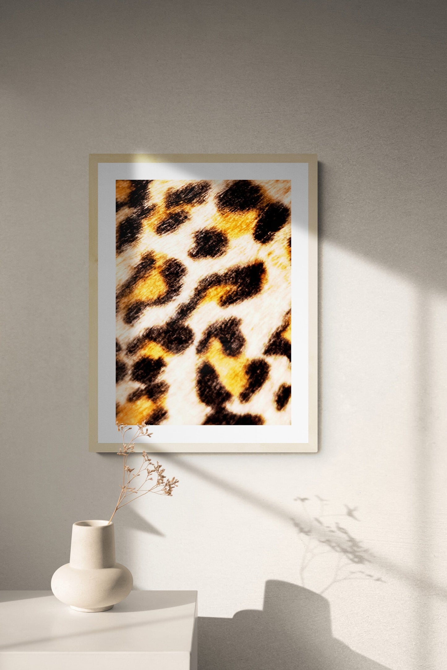 A Leopard's Spots Framed Art Print