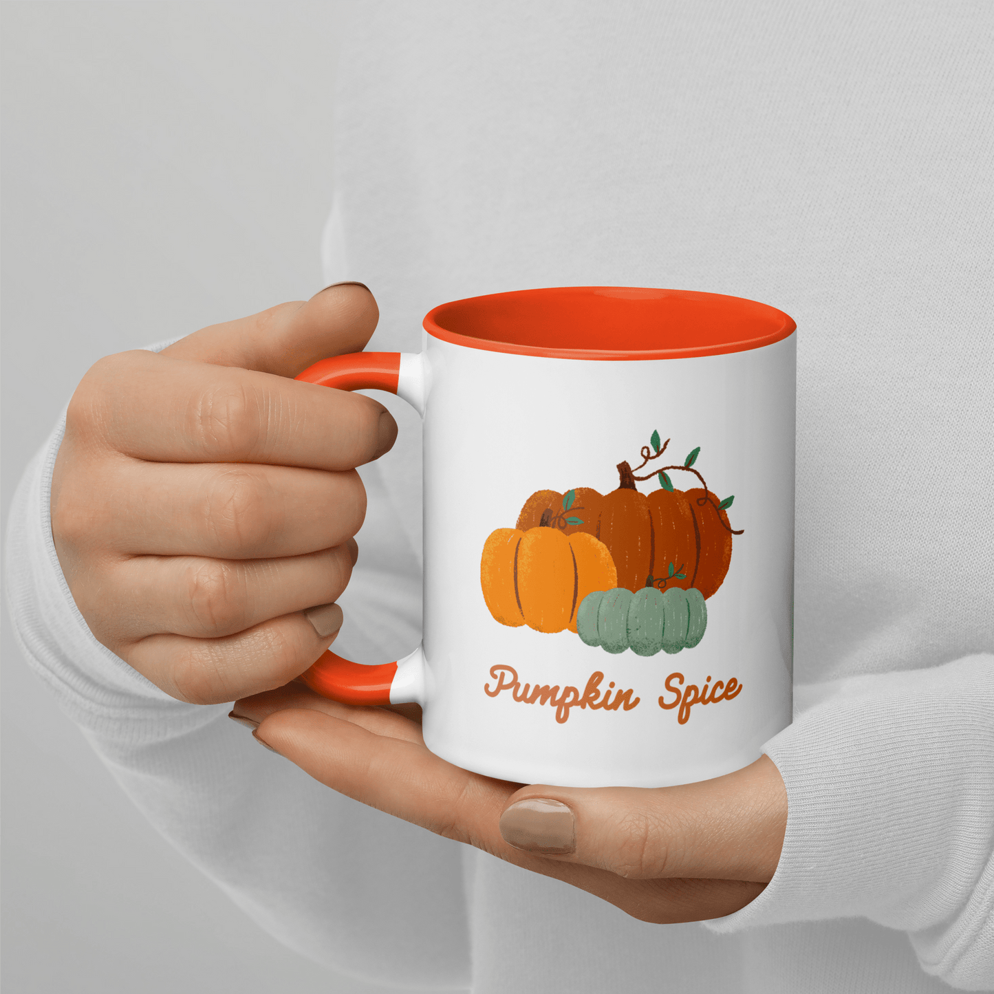 Autumn Coffee Mug - Pumpkin Spice Color Mug